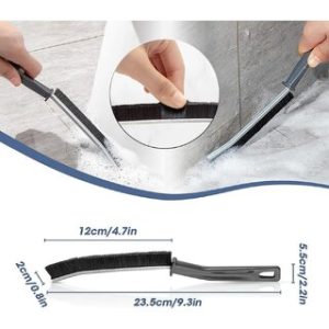 3 Pcs Gap Cleaning Brush, Bathroom Gap Cleaning Brush, Hard-bristled Crevice Cleaning Tool, Gap Brush Cleaner