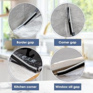 Gap Cleaning, Bathroom Gap Cleaning Brush, Clean Corners of Bathroom Kitchen Tiles, Window Slots, Multi-Purpose Set of 2