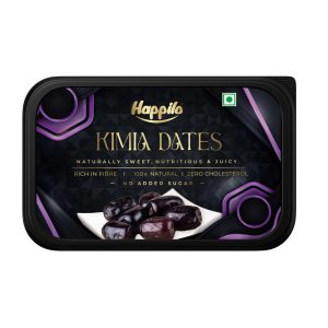Happilo Soft Kimia Black Dates Tub 500g