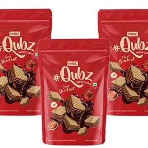 Unibic Qubz Wafers Choco Hazelnut, Pk of 03, 450g