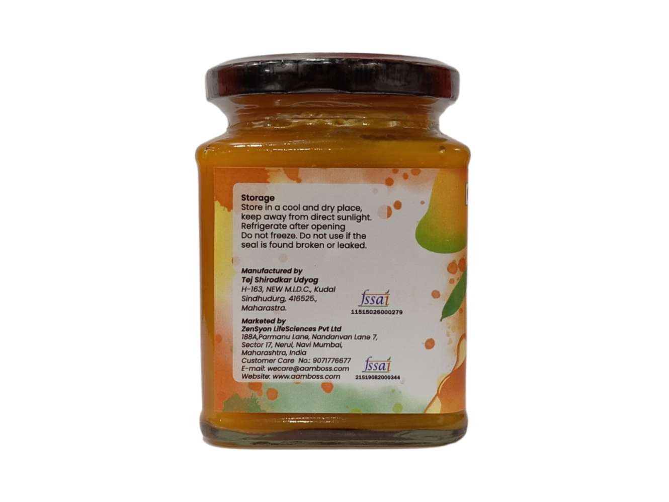 Aam Boss Alphonso Mango Jam Spread 300g - Image 3