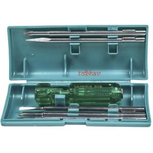 Combination Standard Screw Driver Set 802 with Neon Bulb Tester (Set of 5)