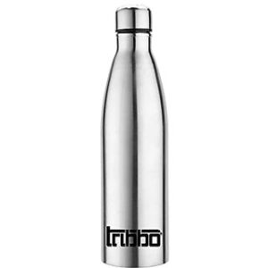 TRIBBO Stainless Steel Water Bottle 1200 ML Water Bottles For Fridge School,Gym,Home,office,Boys   Girls Kids Leak Proof(SILVERSTEEL CAP SET OF 1 1200 ML Model-Cola)