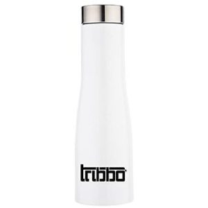 TRIBBO Stainless Steel Water Bottle 750 ML Water Bottles For Fridge School,Gym,Home,office,Boys   Girls Kids Leak Proof(WHITESTEEL CAP SET OF 1 750 ML Model-Flora)