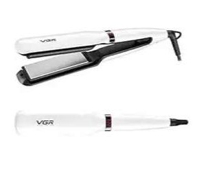 VGR V-511 Hair Straightener For Women, White V-511 Professional Hair Straightener For Women, Digital Display (White) Hair Straightener (White)