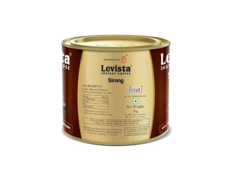 Levista Strong Instant Coffee ( Can ) - 50 Gram - Image 2