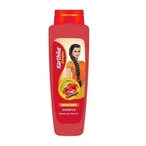 Karthika Hair Fall Shield Shampoo, With the Goodness Of Shikakai and Hibiscus, For Men & Women - 340ml
