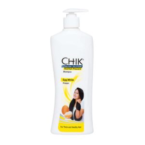 Chik Protein Solution Hairfall Prevent Shampoo, With Goodness Of Egg White, For Thick And Healthier Hair, For Men and Women, 340 ml