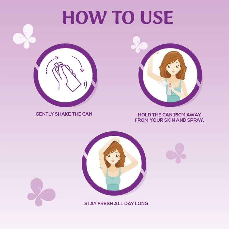 Spinz Enchante Perfumed Deo for Women, with International Fragrances for Long Lasting Freshness and 24 Hours Protection, 200ml International Fragrances for Long Lasting Freshness of Women Deo (Pack of 2) - Image 3