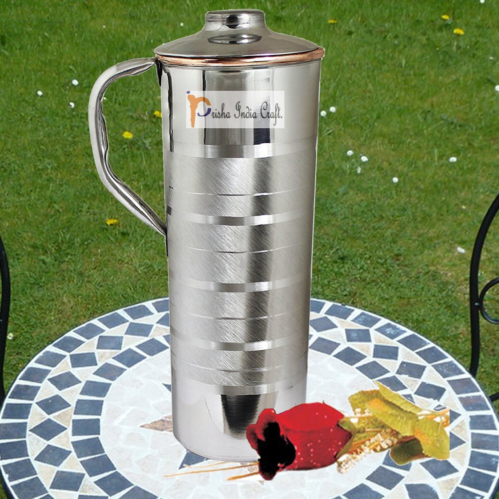 Stainless Steel Copper Jug Pitcher | 900 ML| 1 Piece