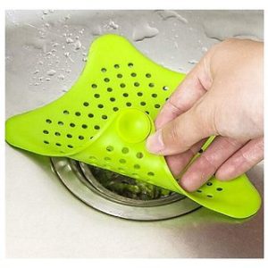 Right traders  Hair Catcher Rubber Bath Sink Strainer Shower Drain Cover Trap Basin (Multicolor).