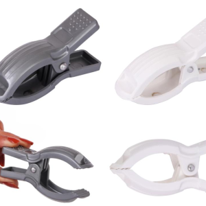 Dolphin Cloth Clips - 12 P, Strong & Durable, Tight Grip, Perfect for Drying Laundry on Towel Stand